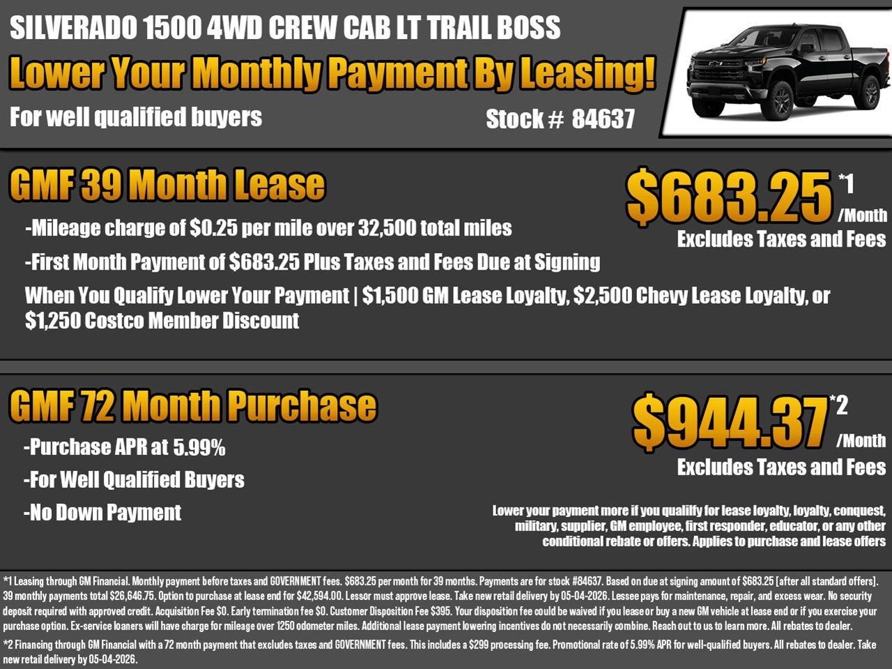 2026 Chevrolet Silverado 1500 LT Trail Boss