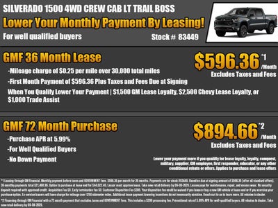 2026 Chevrolet Silverado 1500 LT Trail Boss