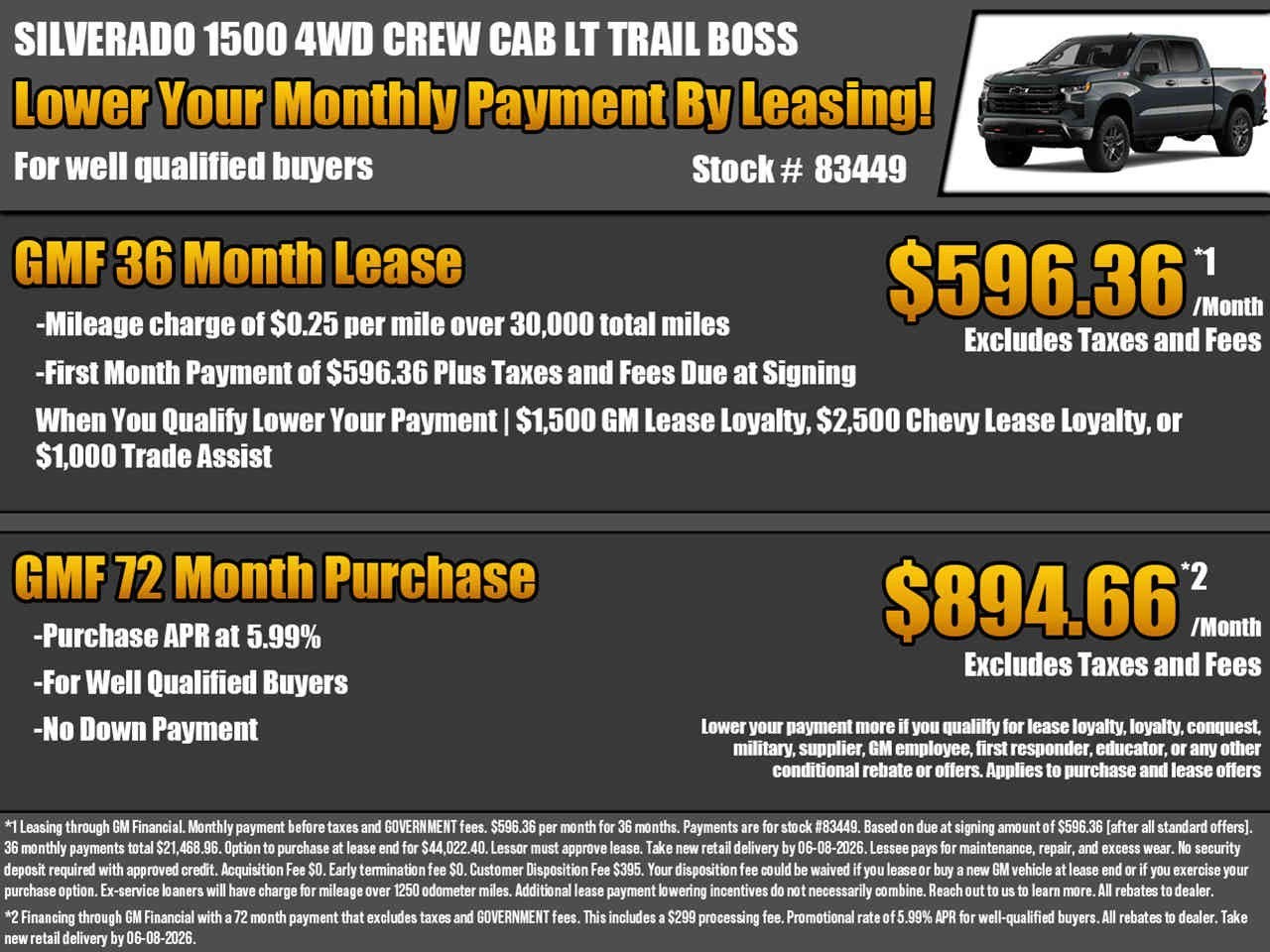 2026 Chevrolet Silverado 1500 LT Trail Boss