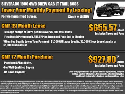 2026 Chevrolet Silverado 1500 LT Trail Boss