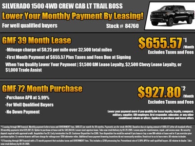 2026 Chevrolet Silverado 1500 LT Trail Boss