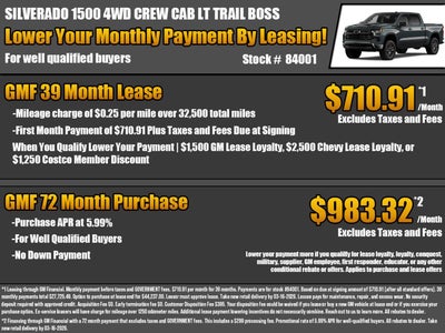 2026 Chevrolet Silverado 1500 LT Trail Boss