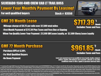 2026 Chevrolet Silverado 1500 LT Trail Boss