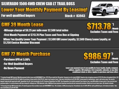 2026 Chevrolet Silverado 1500 LT Trail Boss