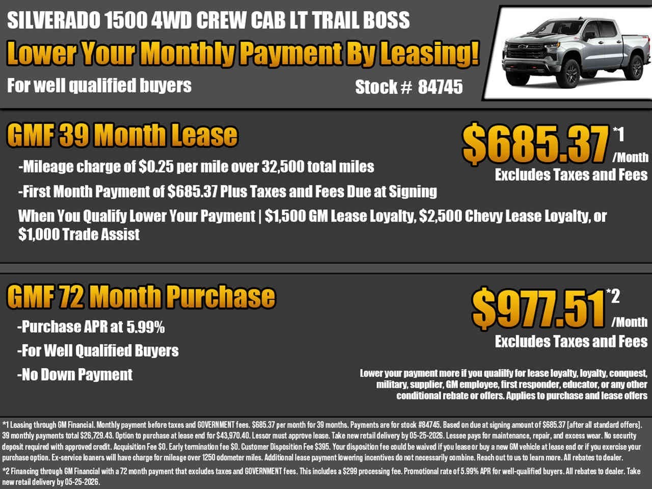 2026 Chevrolet Silverado 1500 LT Trail Boss