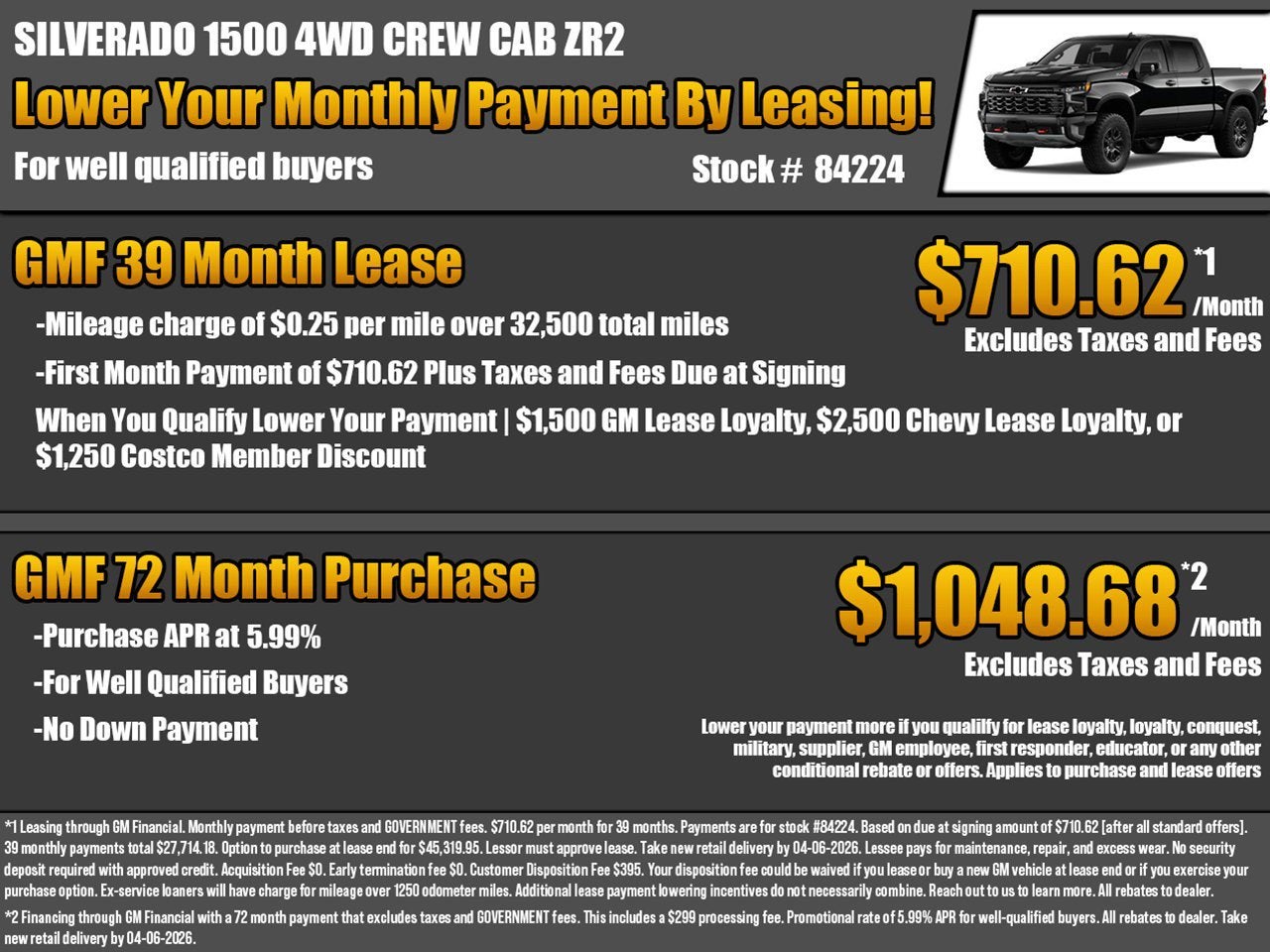 2026 Chevrolet Silverado 1500 ZR2