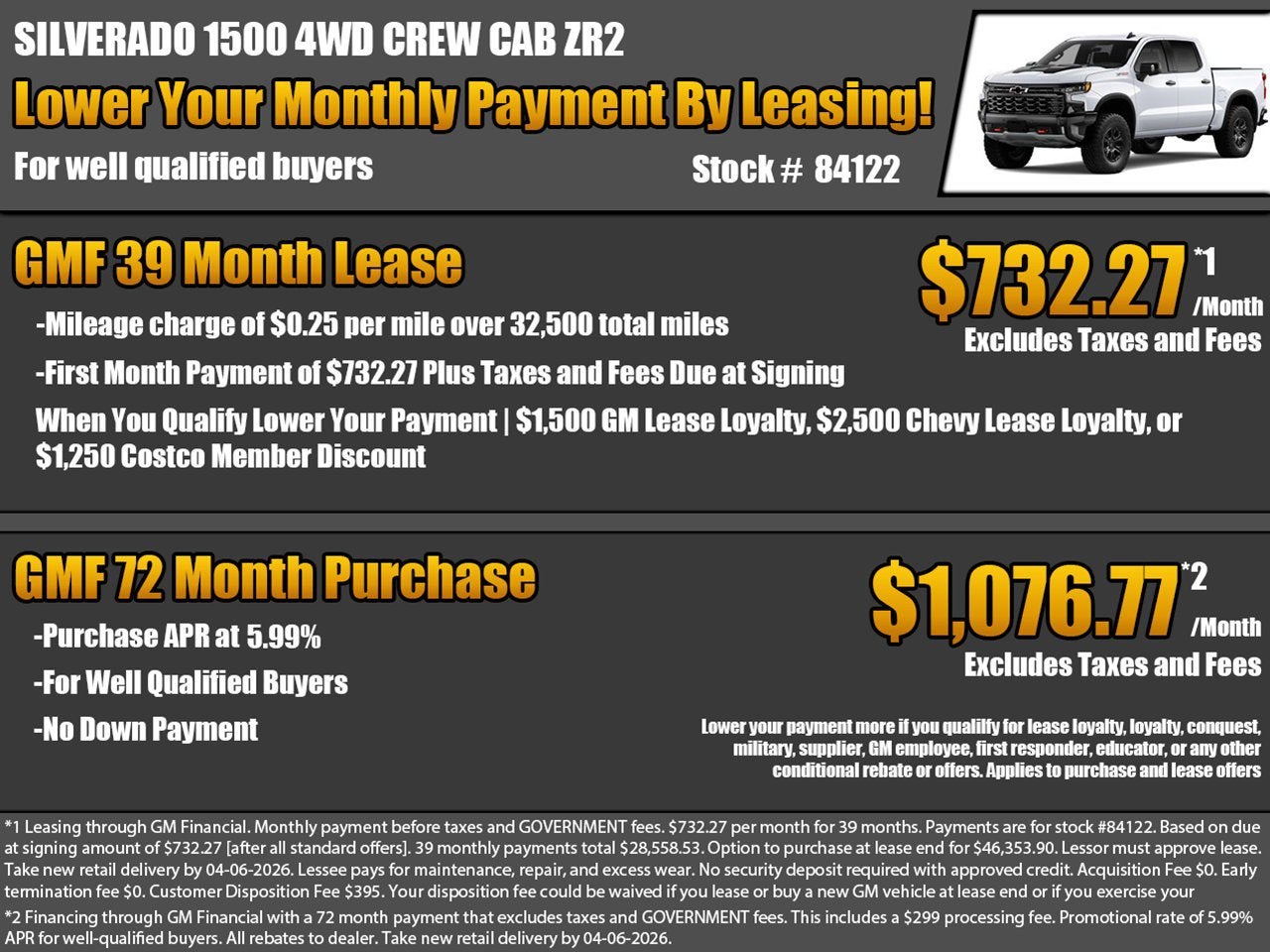 2026 Chevrolet Silverado 1500 ZR2