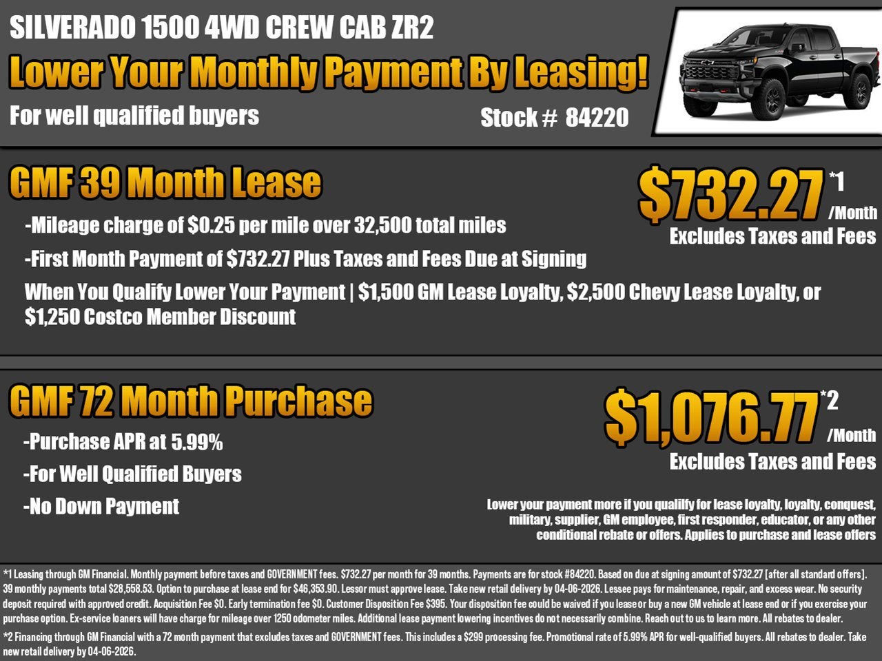 2026 Chevrolet Silverado 1500 ZR2