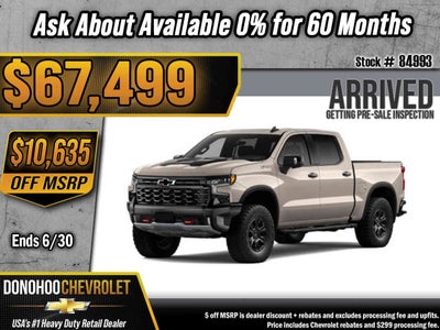 2026 Chevrolet Silverado 1500 ZR2