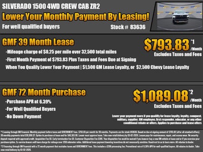 2026 Chevrolet Silverado 1500 ZR2