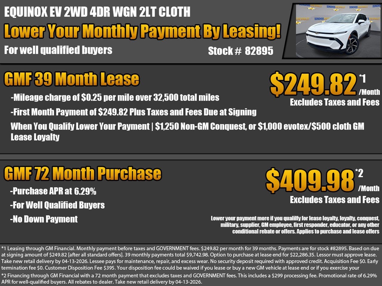 2026 Chevrolet Equinox EV LT