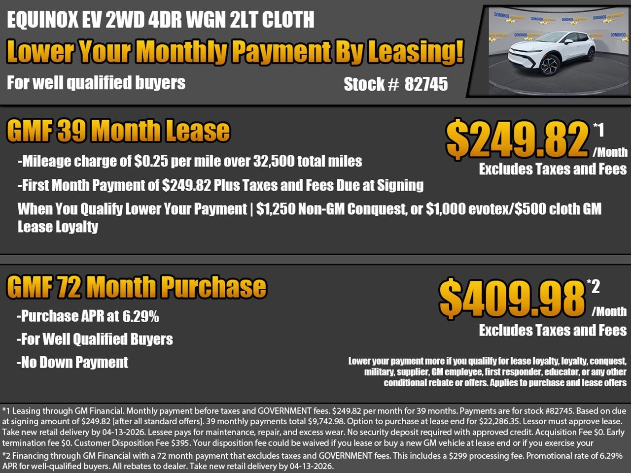 2026 Chevrolet Equinox EV LT