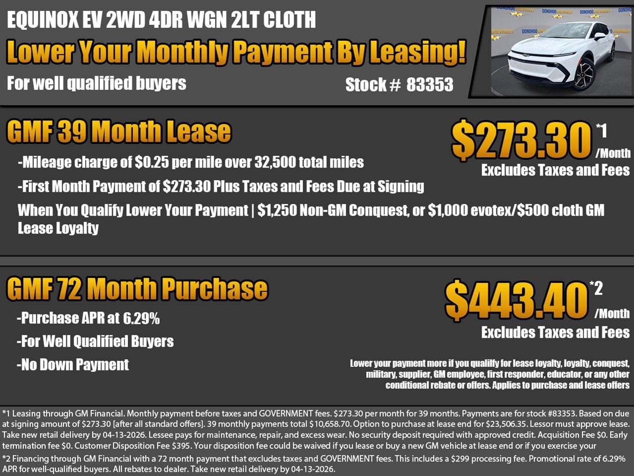 2026 Chevrolet Equinox EV LT