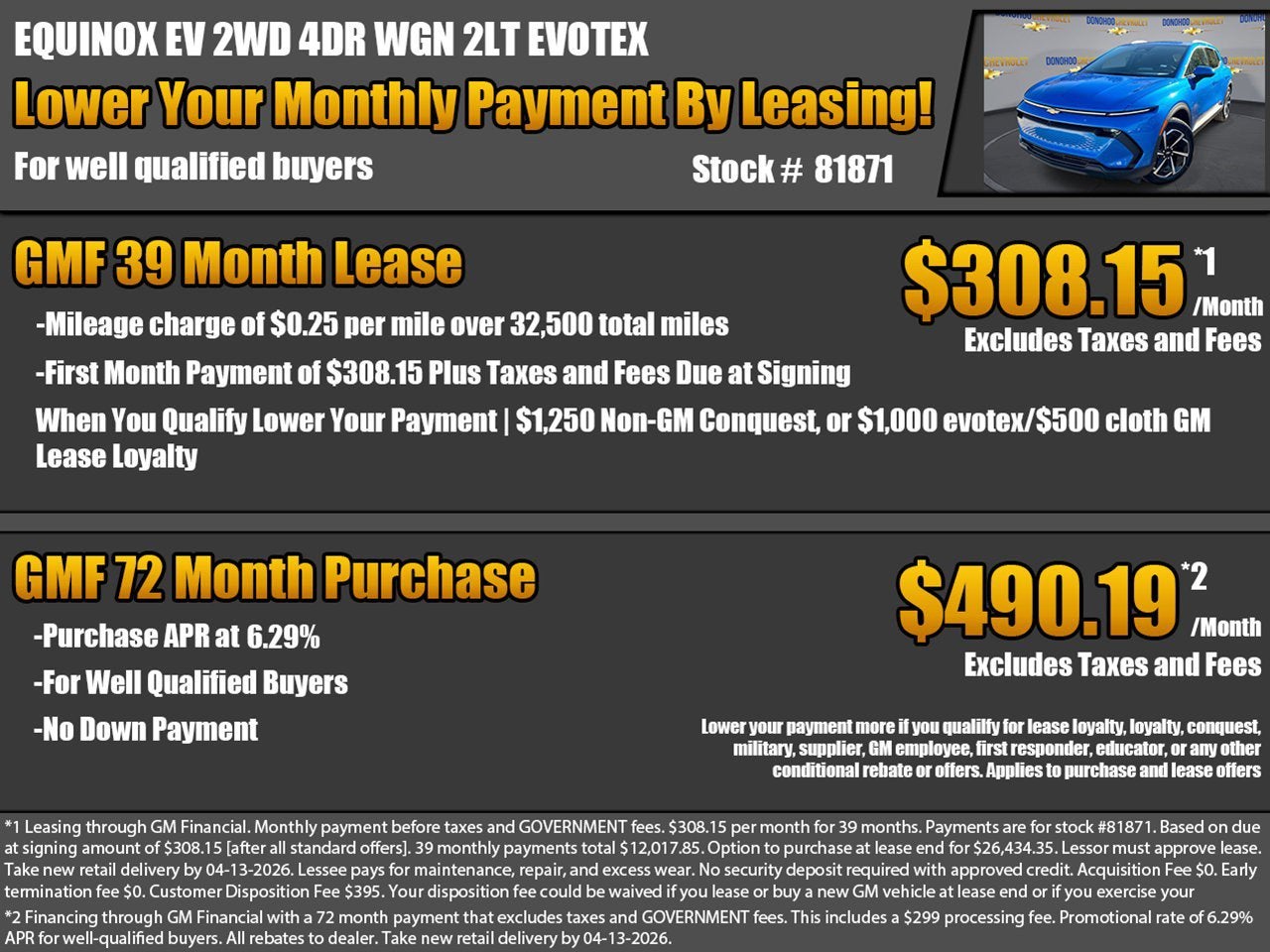 2026 Chevrolet Equinox EV LT