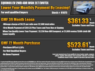 2026 Chevrolet Equinox EV LT
