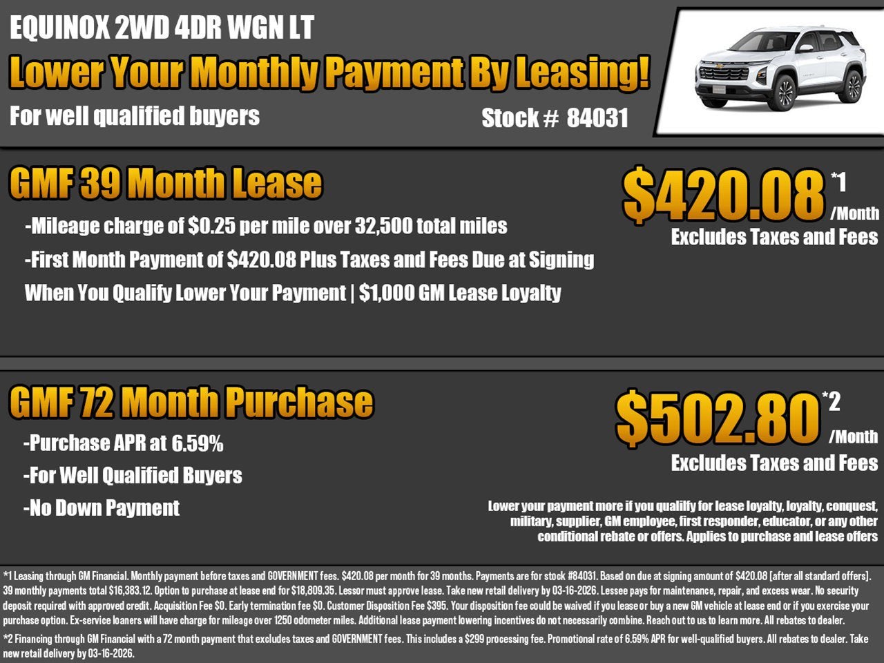 2026 Chevrolet Equinox LT