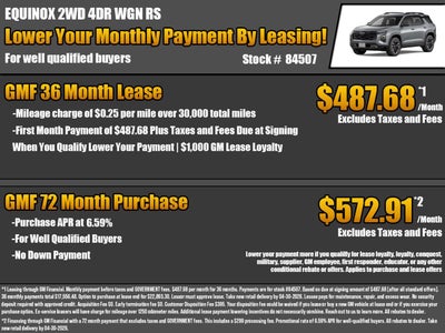 2026 Chevrolet Equinox RS
