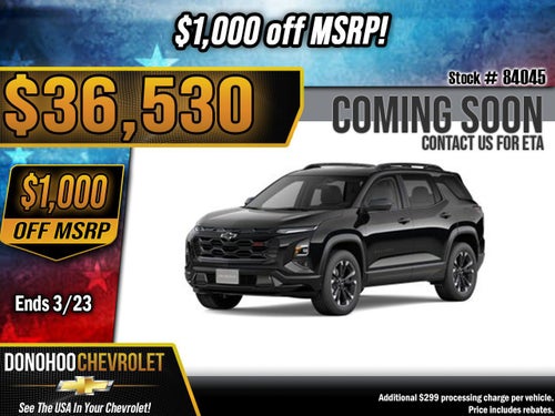 2026 Chevrolet Equinox RS