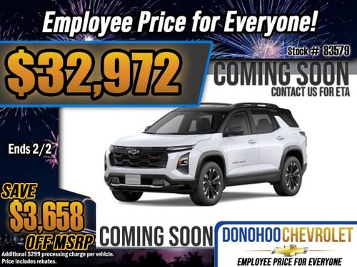 2026 Chevrolet Equinox RS