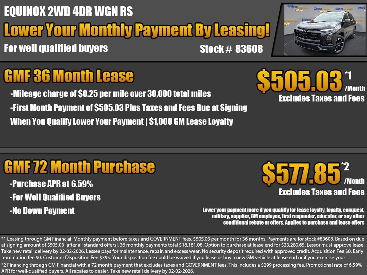 2026 Chevrolet Equinox RS