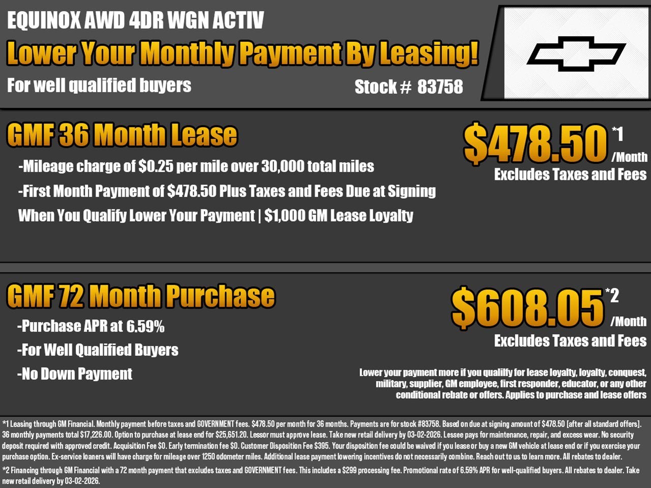 2026 Chevrolet Equinox ACTIV