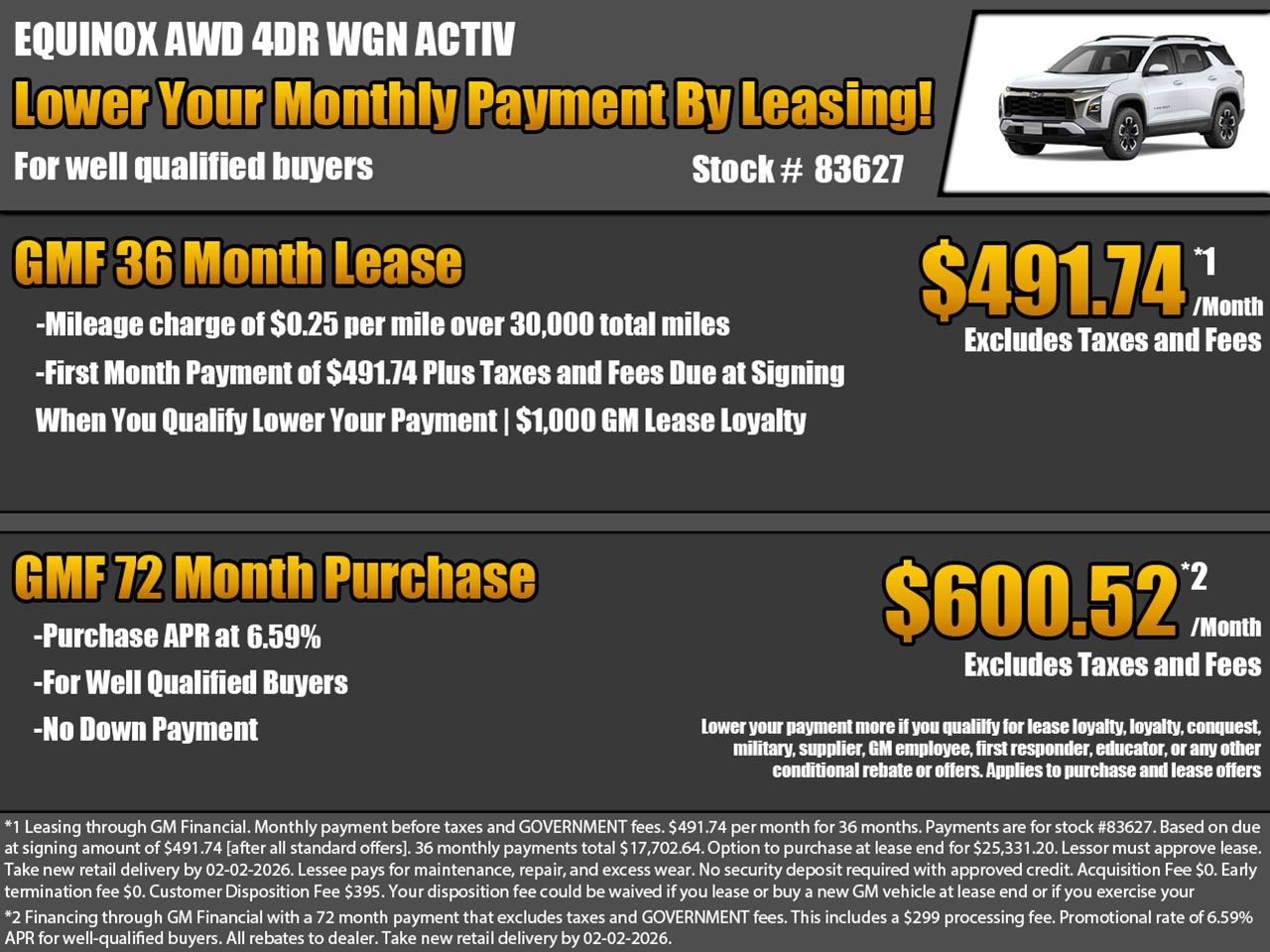 2026 Chevrolet Equinox ACTIV