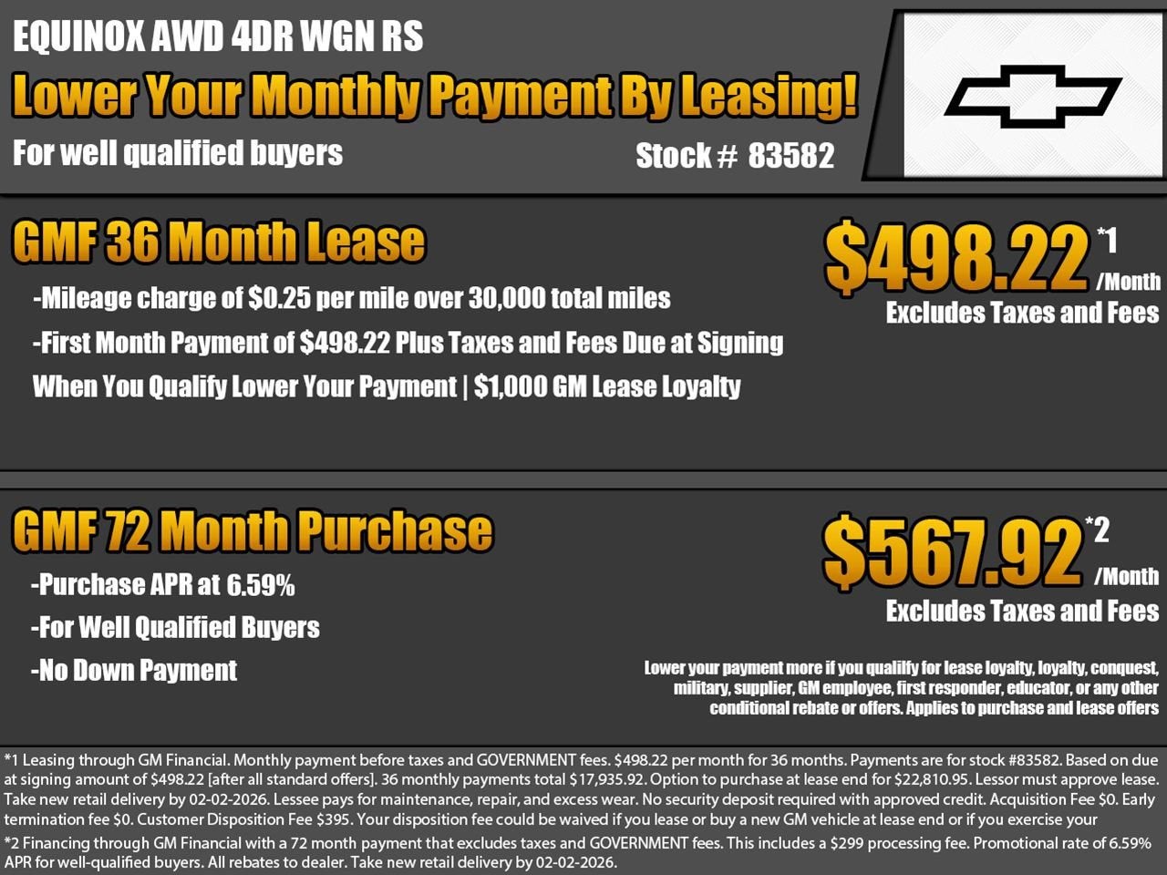 2026 Chevrolet Equinox RS