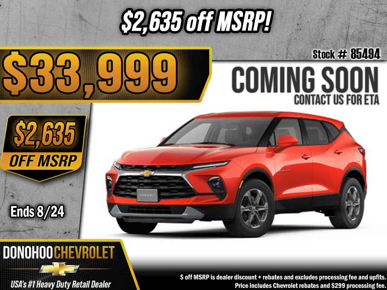 2026 Chevrolet Blazer 2LT