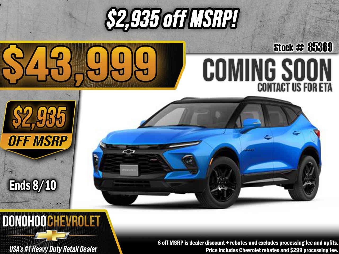 2026 Chevrolet Blazer RS