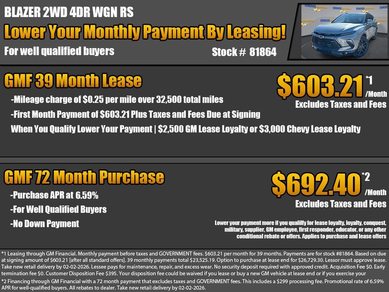 2025 Chevrolet Blazer RS