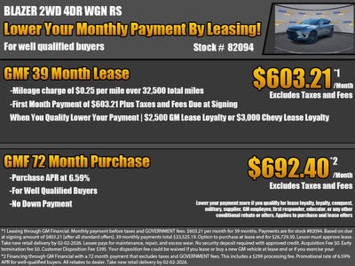 2025 Chevrolet Blazer RS