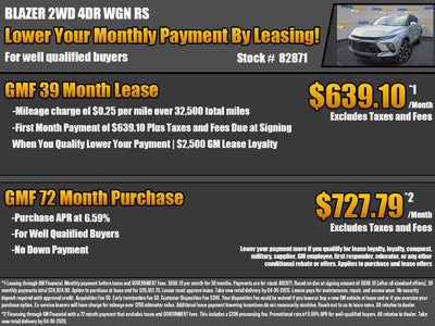 2026 Chevrolet Blazer RS