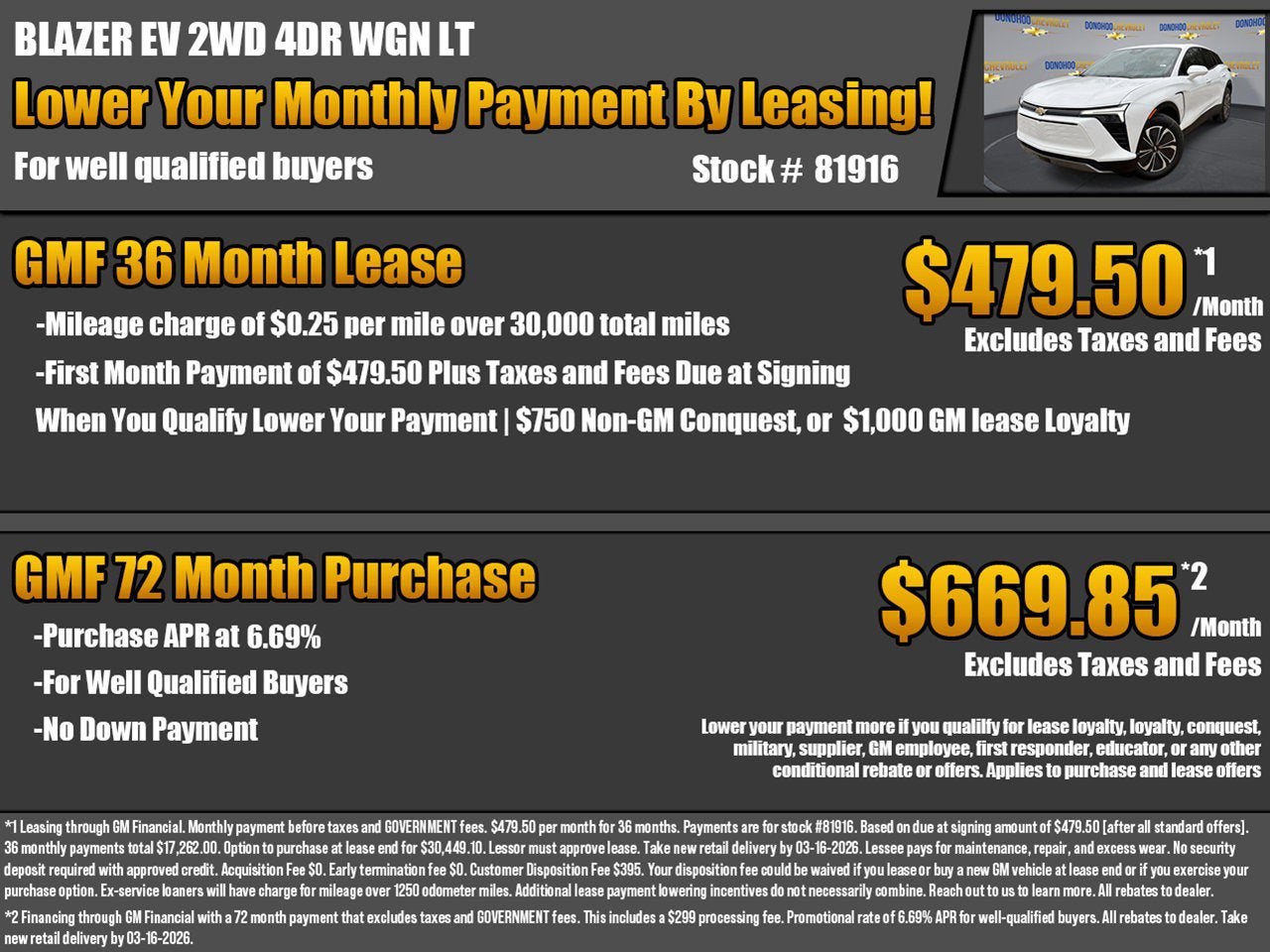 2026 Chevrolet Blazer EV LT