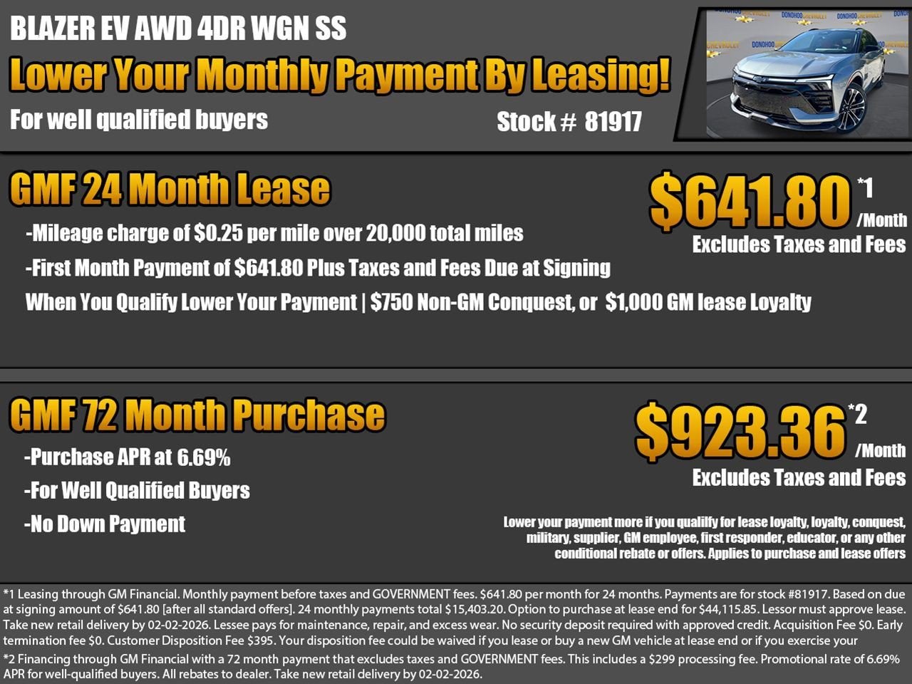 2026 Chevrolet Blazer EV SS