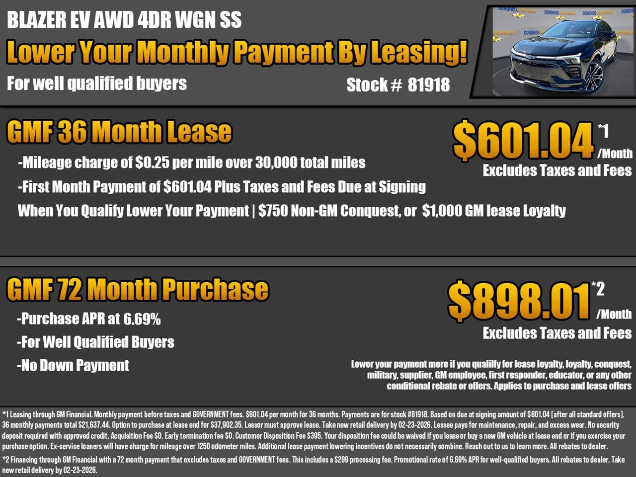 2026 Chevrolet Blazer EV SS