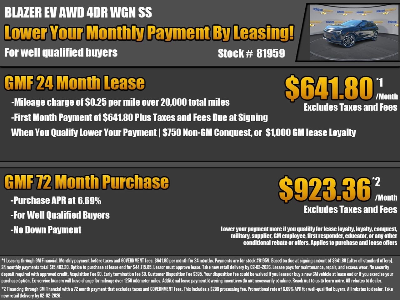 2026 Chevrolet Blazer EV SS