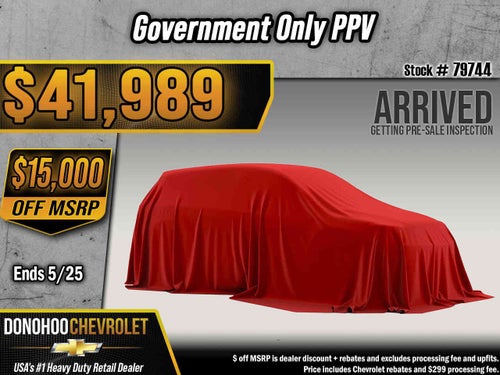 2025 Chevrolet Blazer EV Police Package AWD 2FL Police