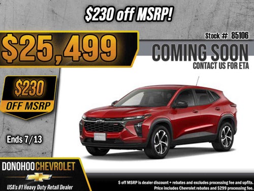 2026 Chevrolet Trax 1RS