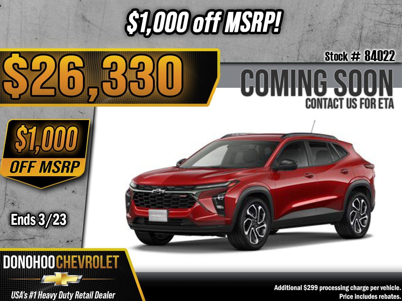 2026 Chevrolet Trax 2RS