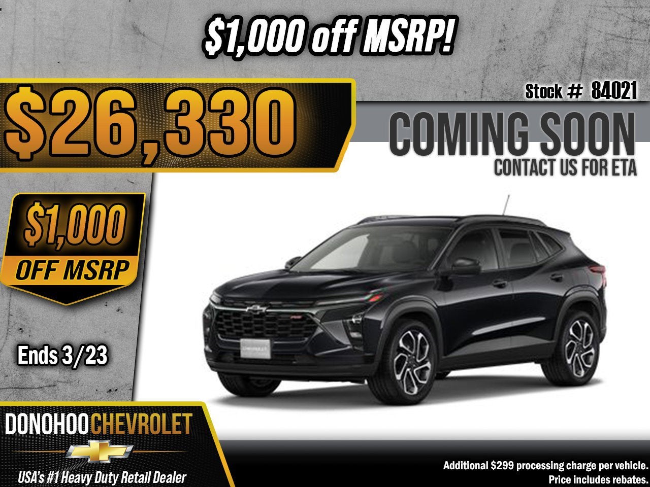 2026 Chevrolet Trax 2RS