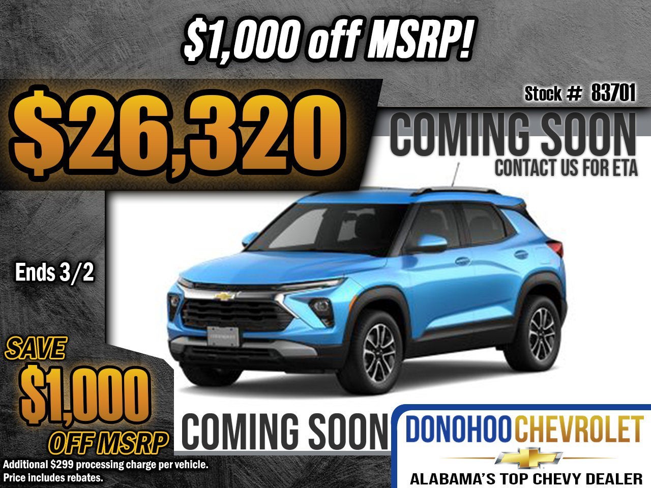 2026 Chevrolet Trailblazer LT