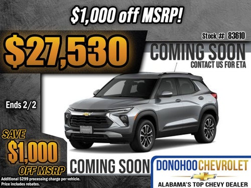 2026 Chevrolet Trailblazer LT