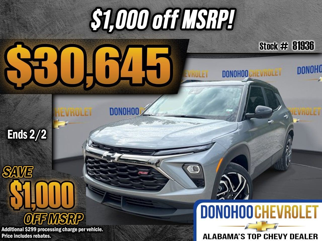 2026 Chevrolet Trailblazer RS