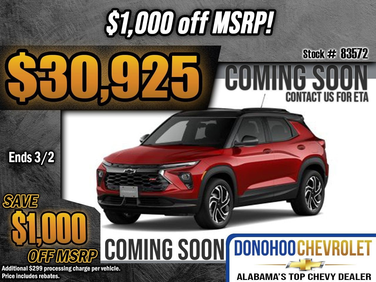 2026 Chevrolet Trailblazer RS