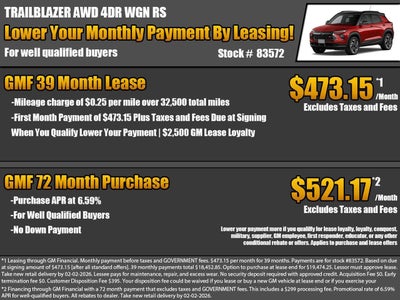 2026 Chevrolet Trailblazer RS