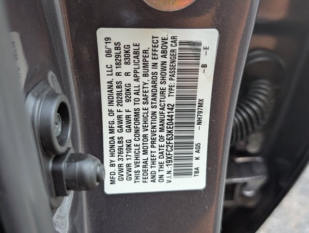 2019 Honda Civic Sedan LX