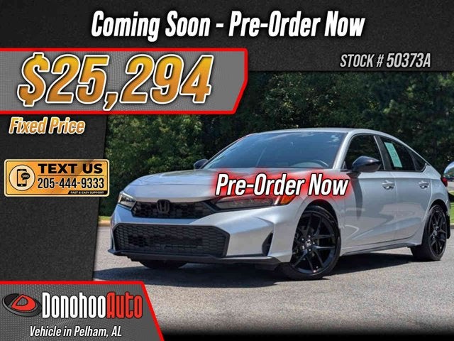 2025 Honda Civic Hatchback Sport