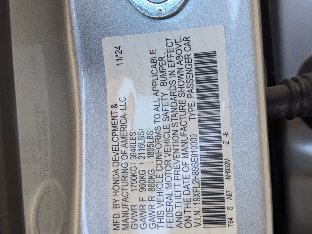 2025 Honda Civic Hatchback Sport