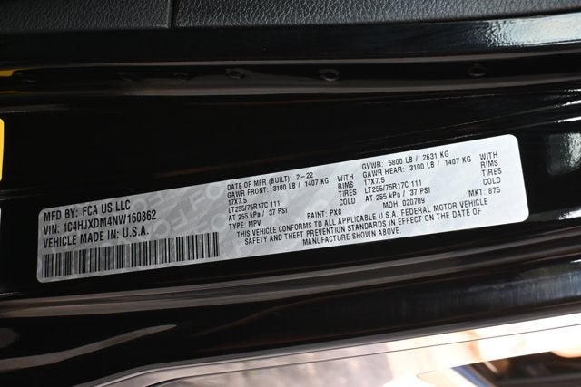 2022 Jeep Wrangler Unlimited Willys