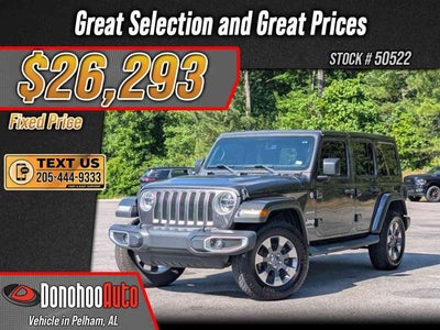 2018 Jeep Wrangler Unlimited Sahara
